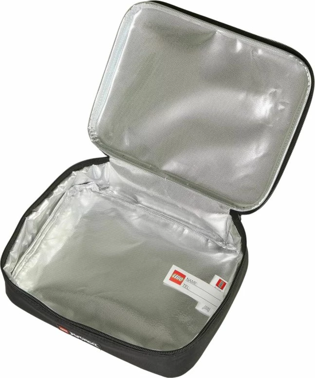 Kuti ushqimi Lego për fëmijë, e zezë