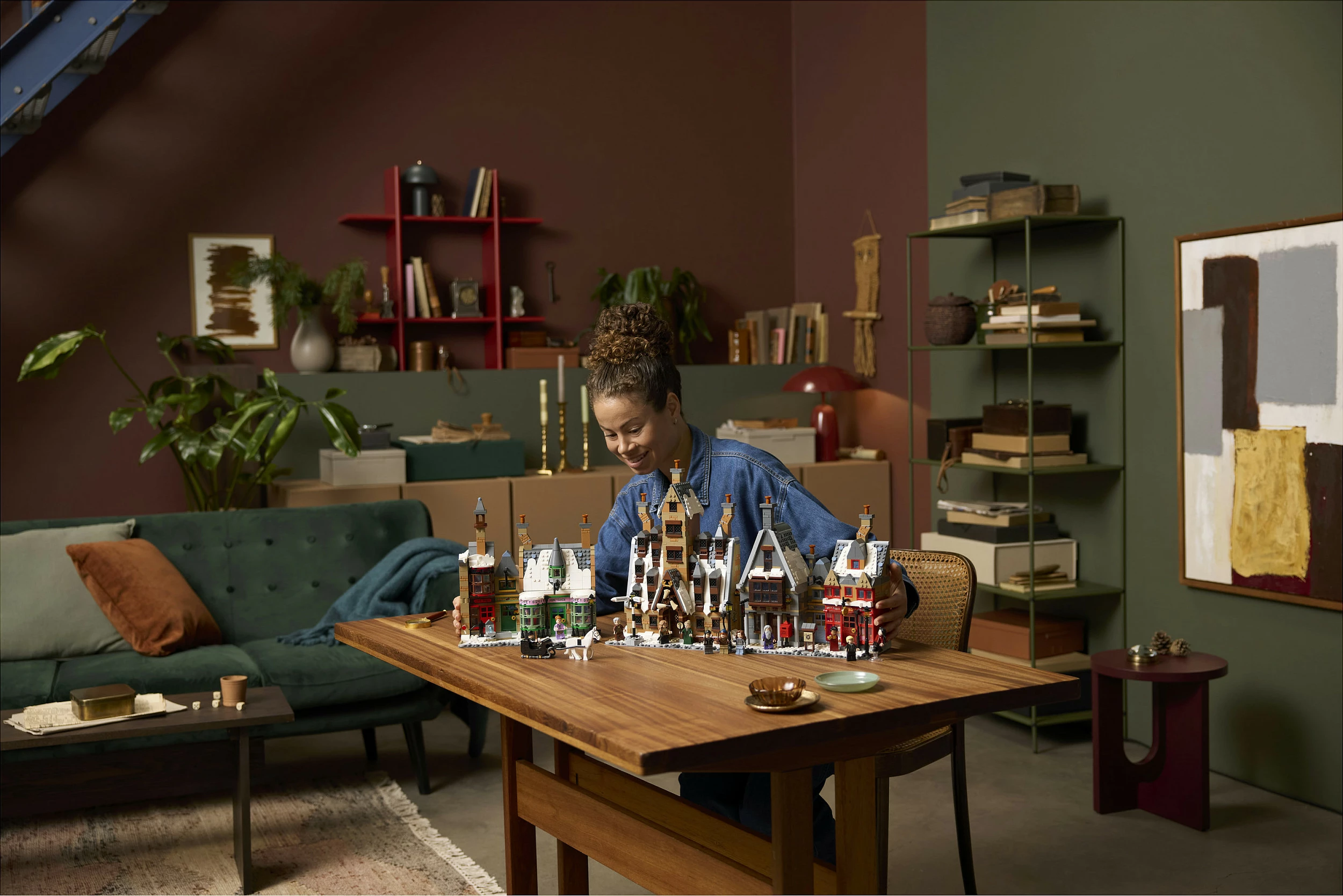 Set ndërtimi LEGO Harry Potter 76457 Hogsmeade Village (Collectors Edition), 3228 copë, 18+, multicolor