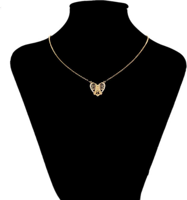 Qafore me varëse elegante e praruar në ar, 18K QA13