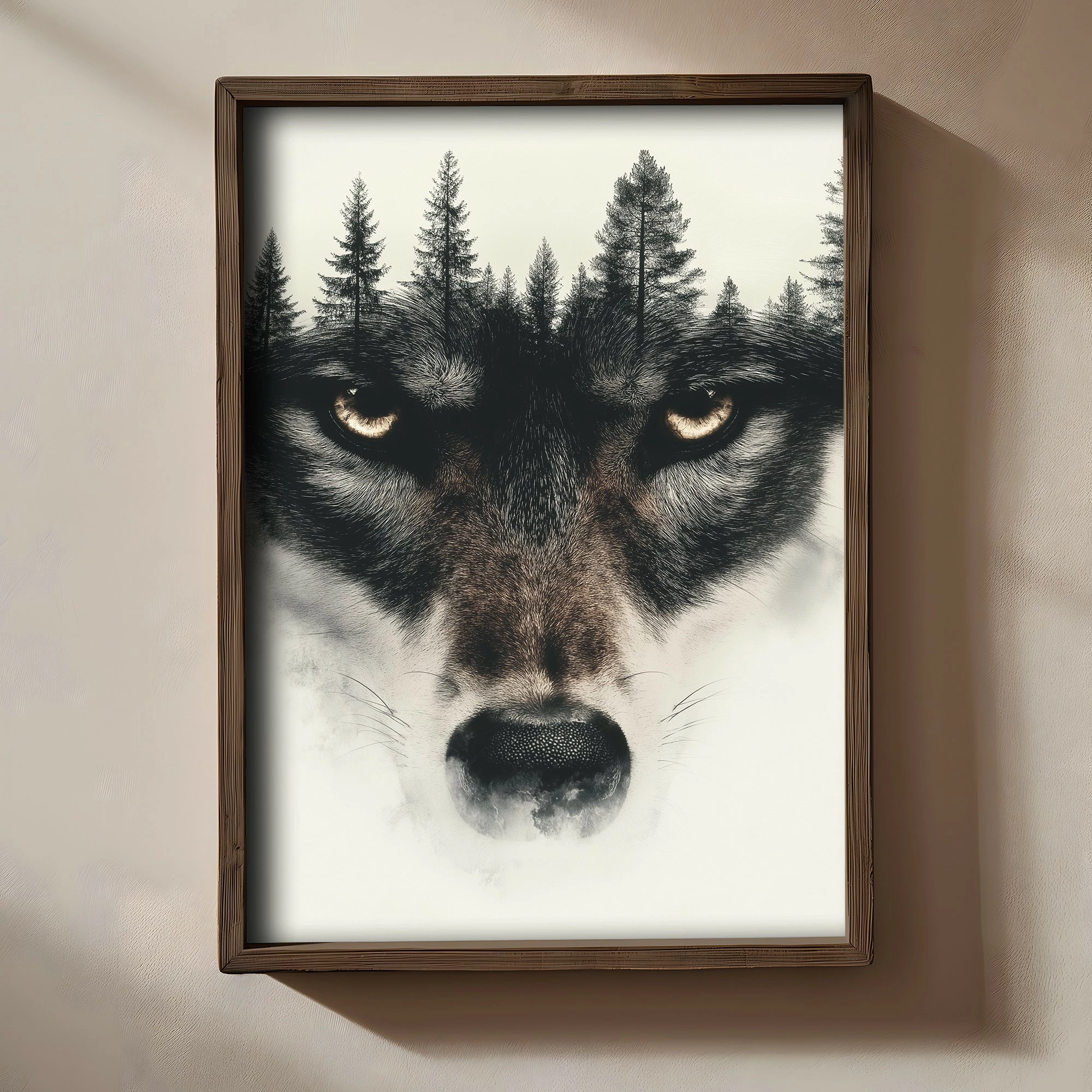 Pikturë dekorative me kornizë, MDF, shumëngjyrëshe, Wallity, TUN040-XL, 50x70x3.5cm