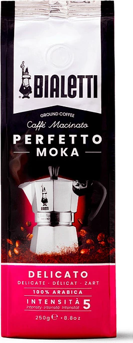 Kafe e bluar Bialetti Perfetto Moka Delicato 250g