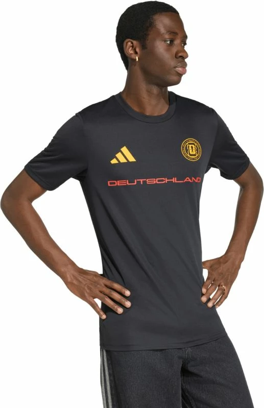 Fanellë meshkuj adidas Germany 26 KH2305, e zezë