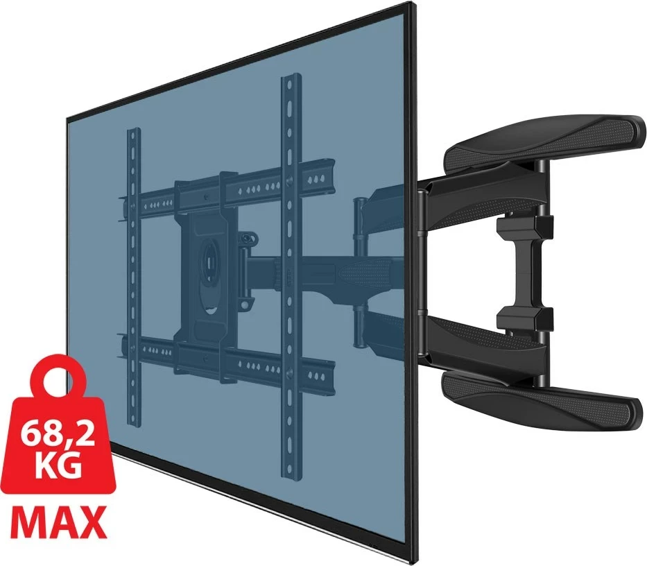 Mbajtës TV Esperanza ERW021, 2.16 m (85"), Metal, i Zi
