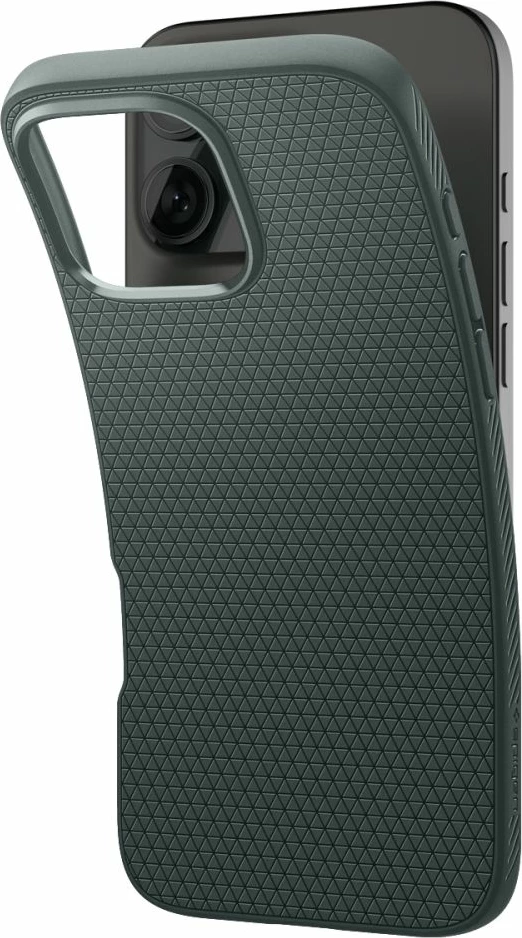 Mbështjellës Spigen Liquid Air për iPhone 16 Pro Max, TPU slim, jeshile, 1 copë