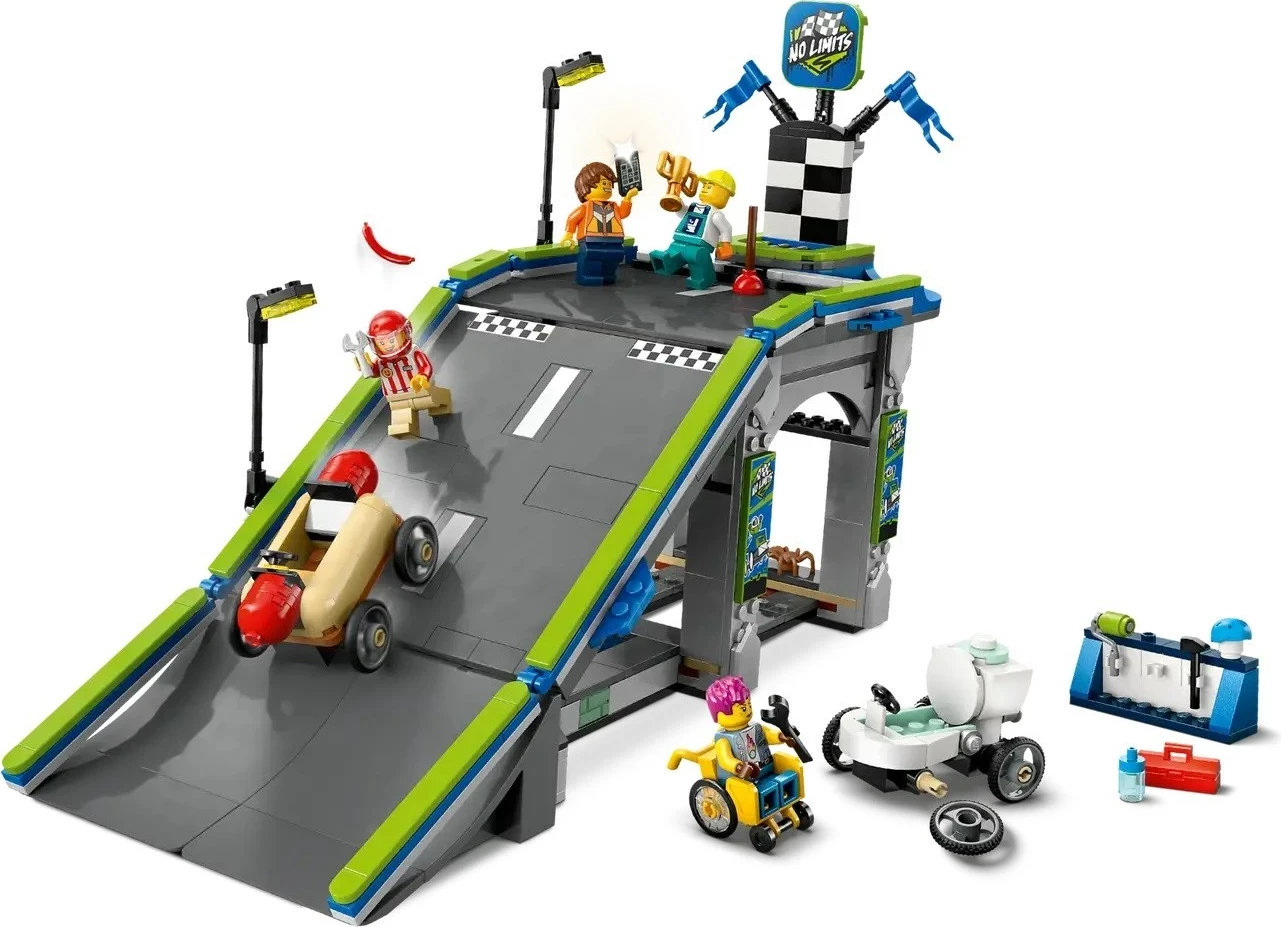 Set LEGO City 60460 No Limits: Race Car Ramp Truck