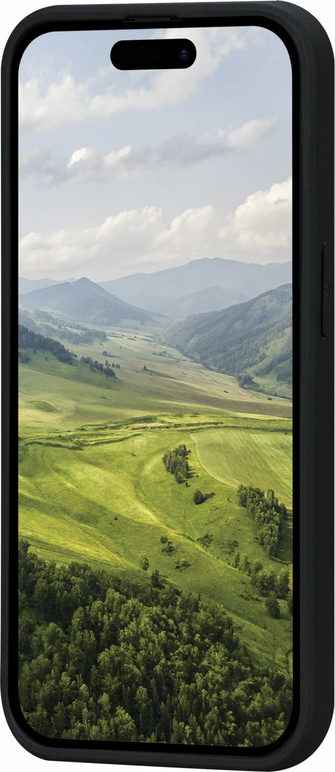 Mbështjellës dbramante1928 Eco Case Nuuk për iPhone 15, e zezë
