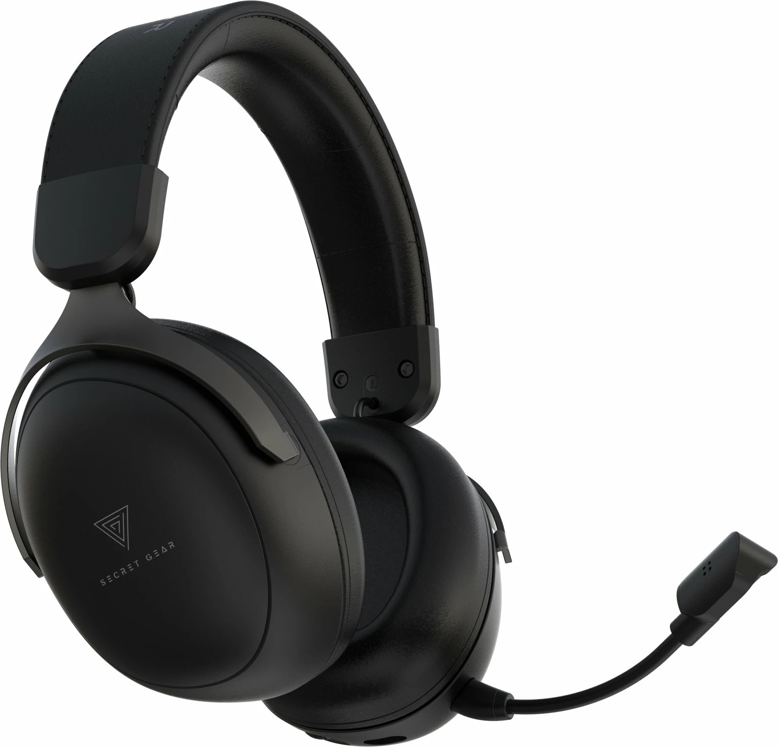 Kufje gaming Secret Gear SX1 7.1 Surround, wireless 2.4GHz/Bluetooth, USB/USB-C, me mikrofon, të zeza, set