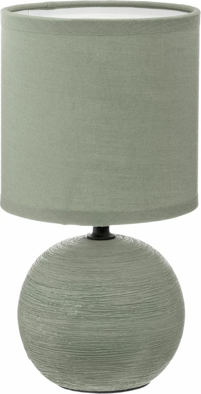 Llambë tavoline PWL-1210 E14 60W qeramike kaki D13x25cm