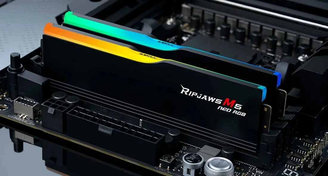 RAM Memorje G.Skill Ripjaws M5 RGB, 32 GB, 2 x 16 GB, DDR5, 6000 MHz