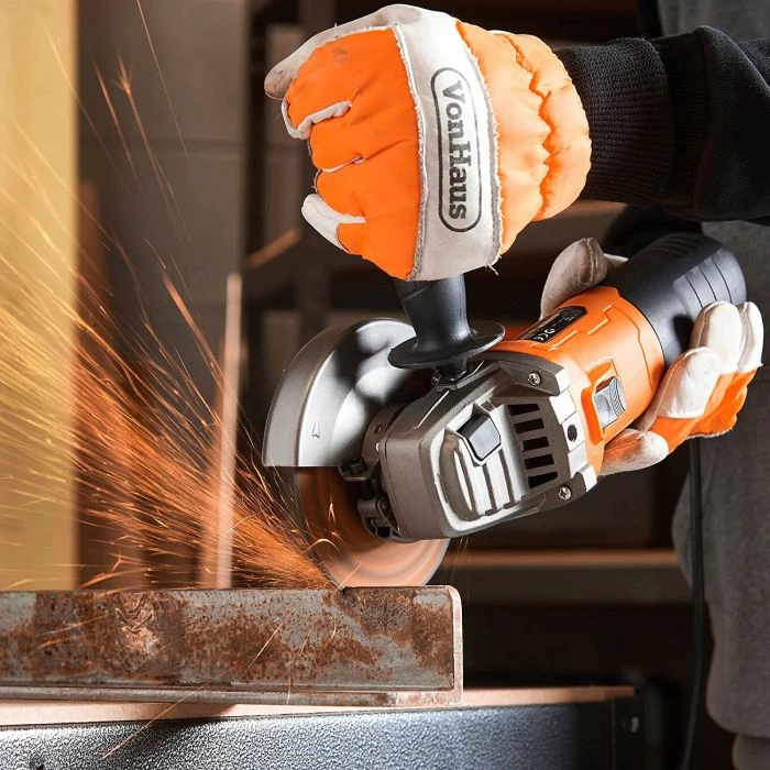 Brus këndor VonHaus 3500021 900W 125mm, set me 7 disqe, portokalli/zi