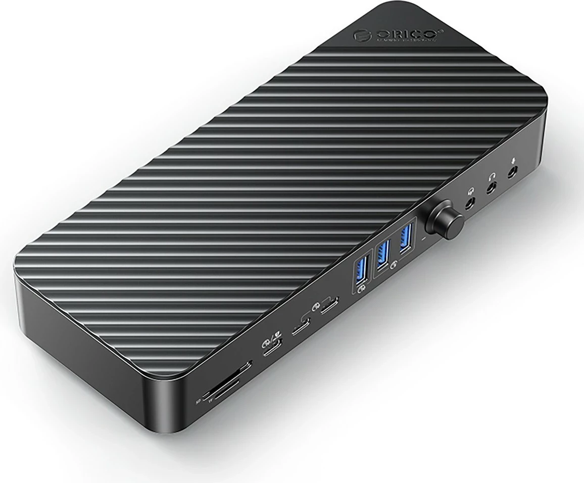 Stacion dokimi Orico USB-C DisplayLink, 10Gbps, 4x 4K@60Hz, PD 60W, i zi