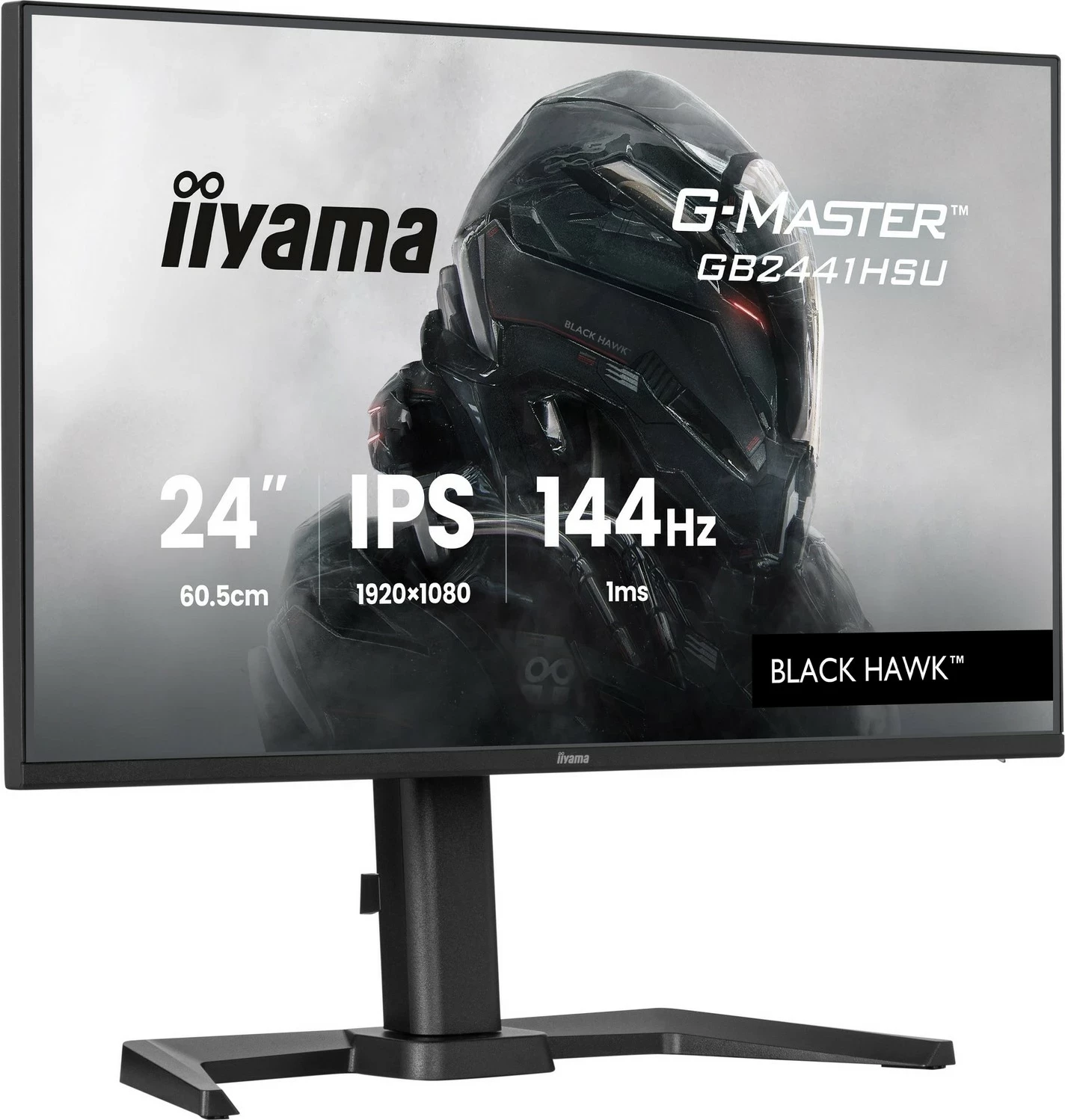 Monitor iiyama G-Master GB2441HSU-B1, 23.8 inch, Full HD, 144Hz, IPS, zi