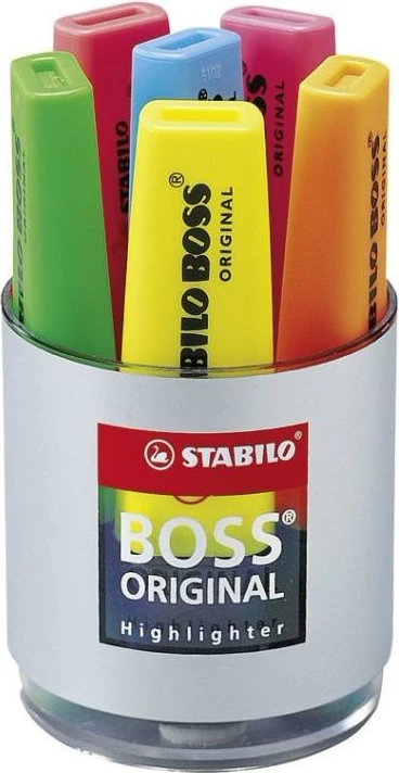 Marker theksues, Stabilo, BOSS Original 70/33, 2 mm dhe 5 mm, i rimbushëm, Anti-Dry-Out 4 orë, gjelbër