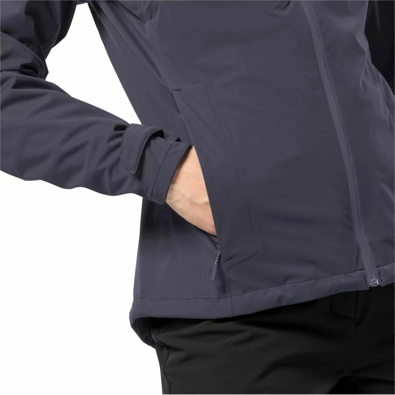 Jakne Jack Wolfskin femra, grafit