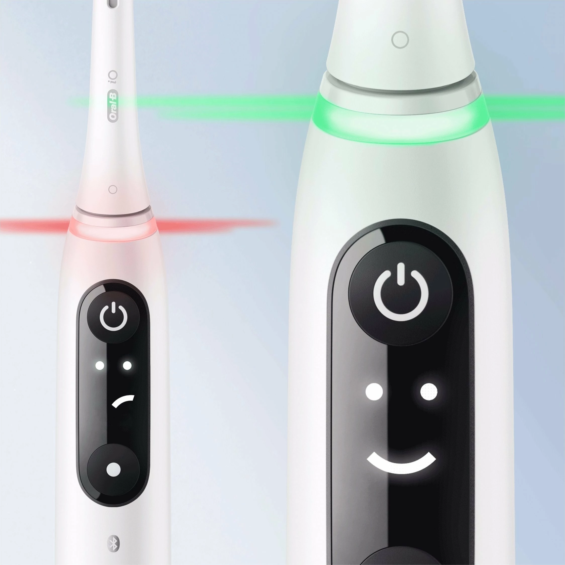 Furçë dhëmbësh elektrike Oral-B iO Series 6, 5 mënyra, OLED, me sensor presioni, me aplikacion, set 1 kokë + stacion karikimi + kuti udhëtimi, e bardhë
