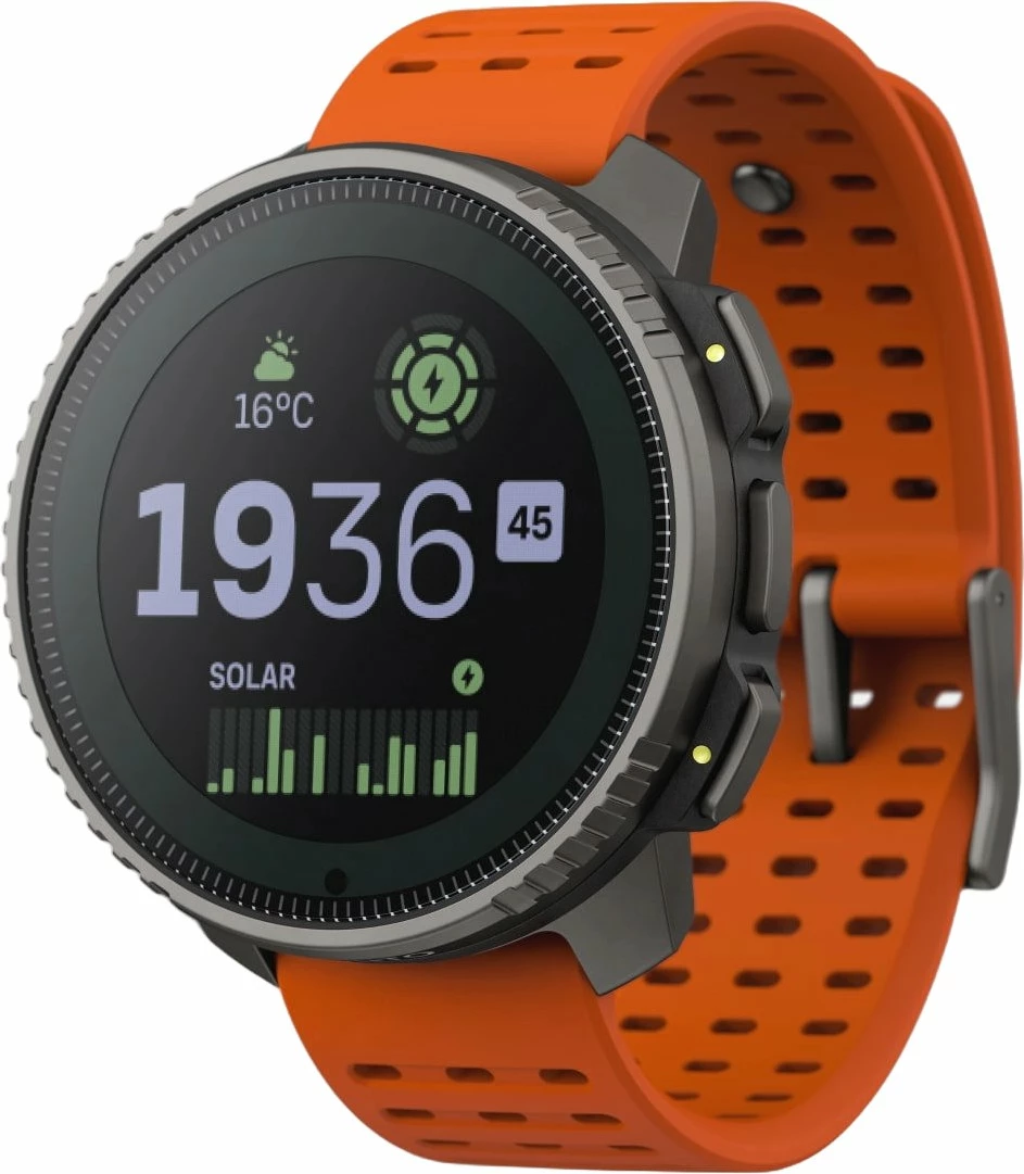 Smartwatch Suunto Vertical Titanium Solar SS050861000, 1.4\" 280x280, GPS, 10 ATM, portokalli
