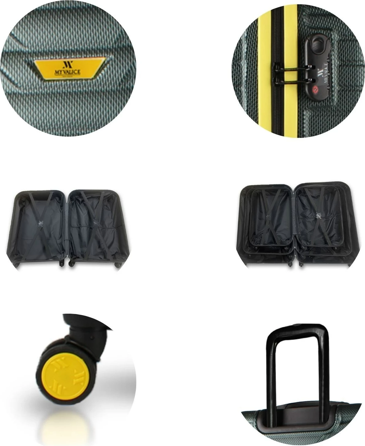 Set valixhesh (2 copë), Zoozie Bags, 5752