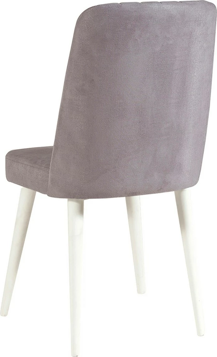 Set tavoline me karrige (5 copë), Skye Decor, ngjyrë e bardhë-gri