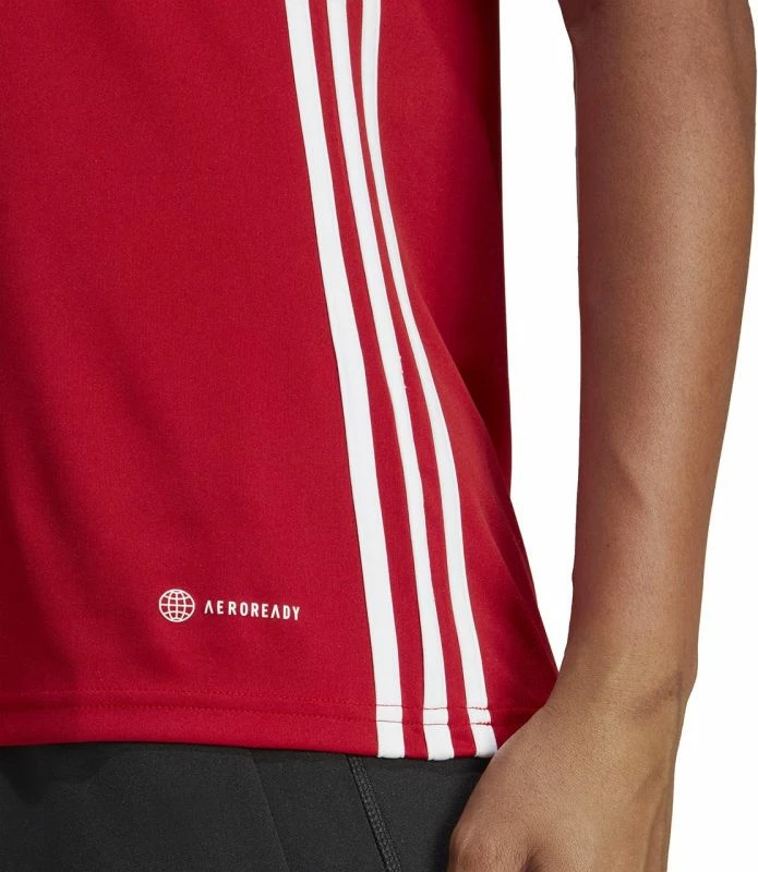 Fanellë adidas për femra, e kuqe