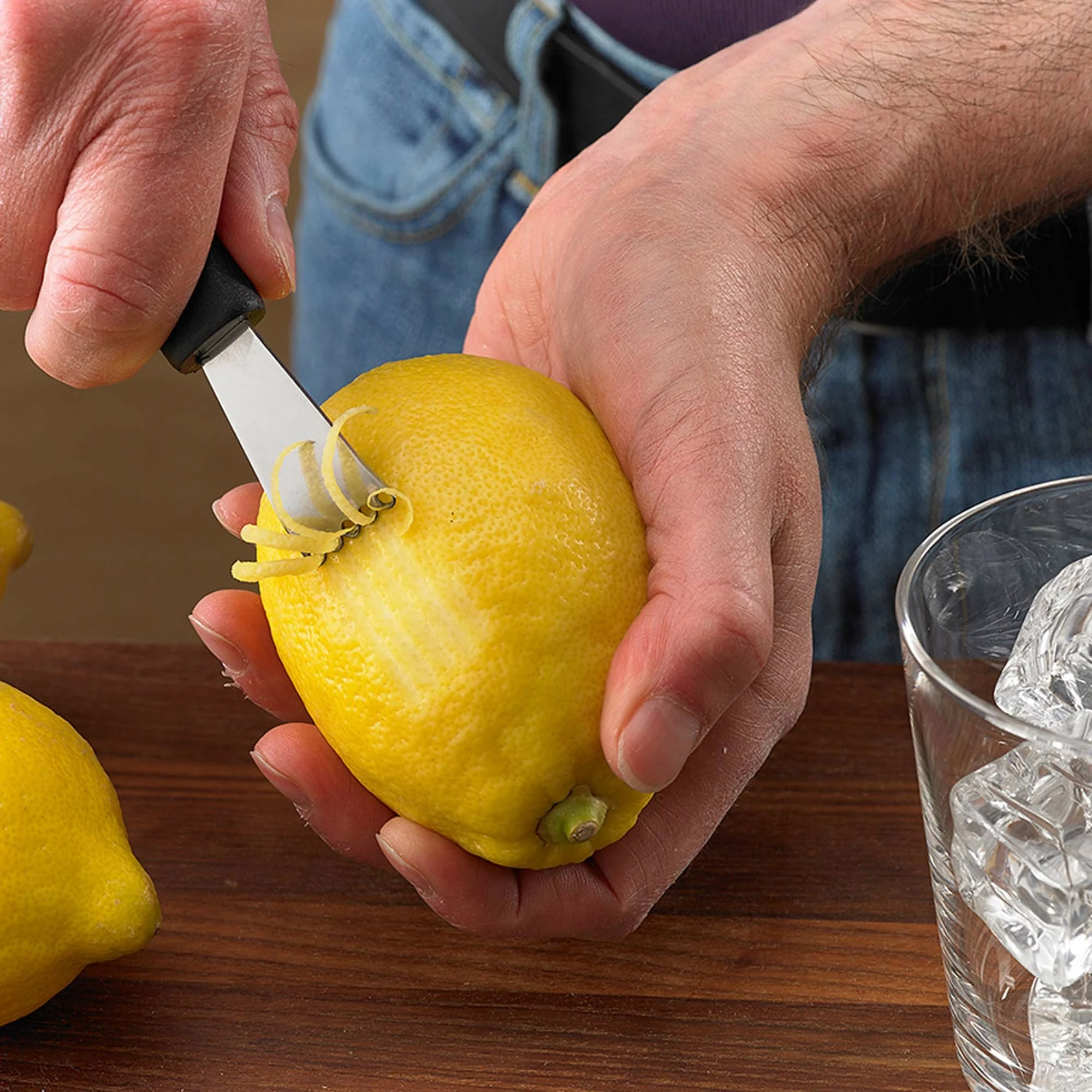 Zester për agrume, BarFly, 143 mm, i zi