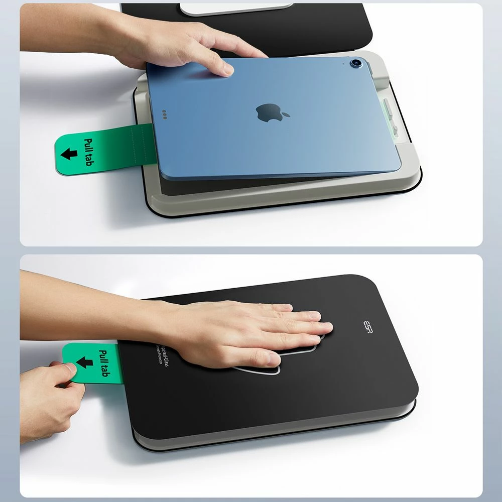 Xham i temperuar për ekran tablet ESR UltraFit, 2 copë, për iPad 10.9" (10 gen.)/11" (11 gen.)