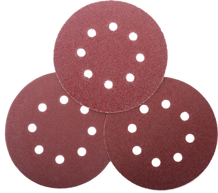Disk smerili me Velcro PROLINE 49143, 125mm, Grit 100, 5 copë