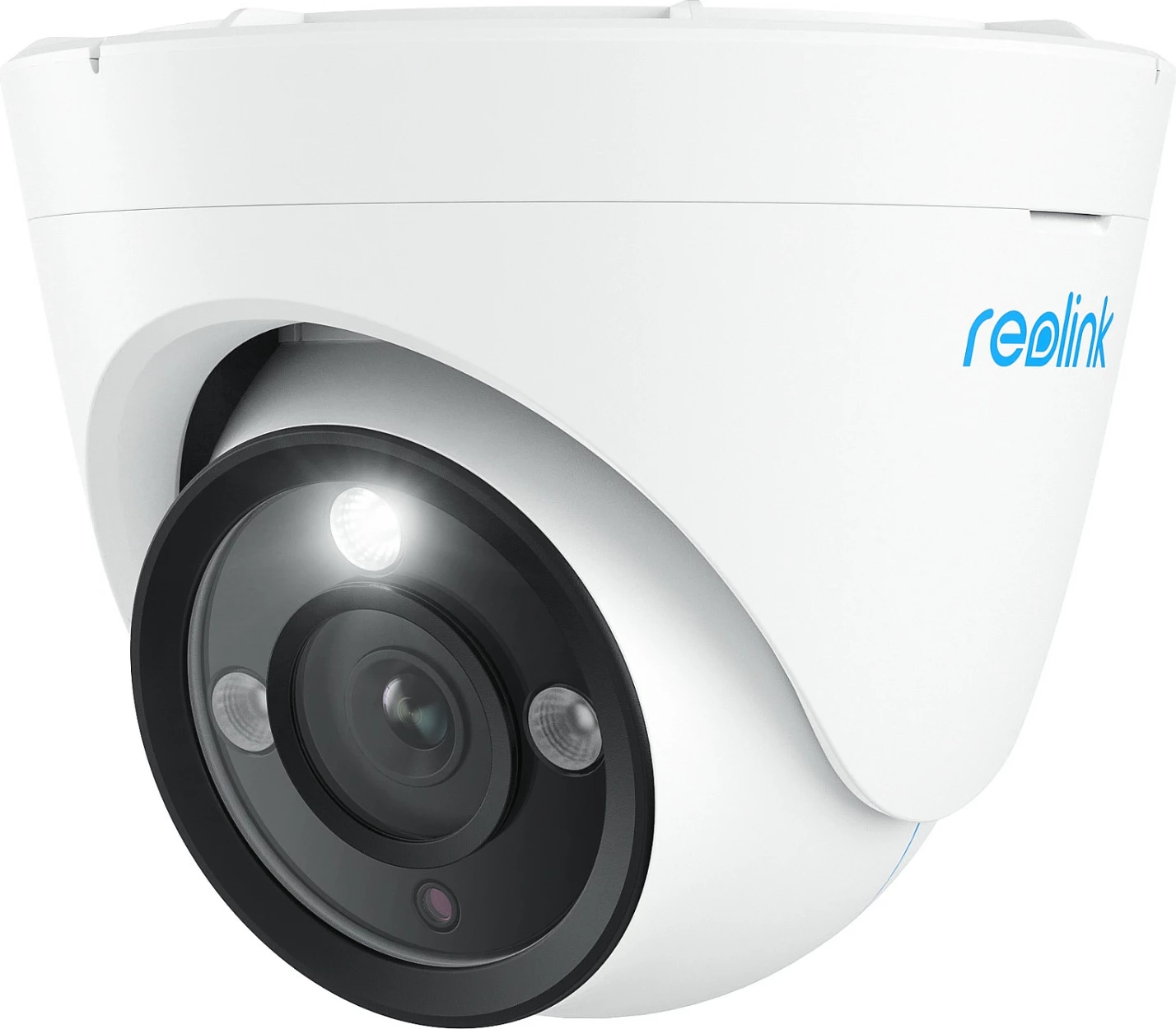 Kamerë sigurie Reolink P434, 4K, PoE, 3X Zoom Optik, Detektim Personi/Mjeti/Kafshe, Vizion Nata me Ngjyra, Bardhë