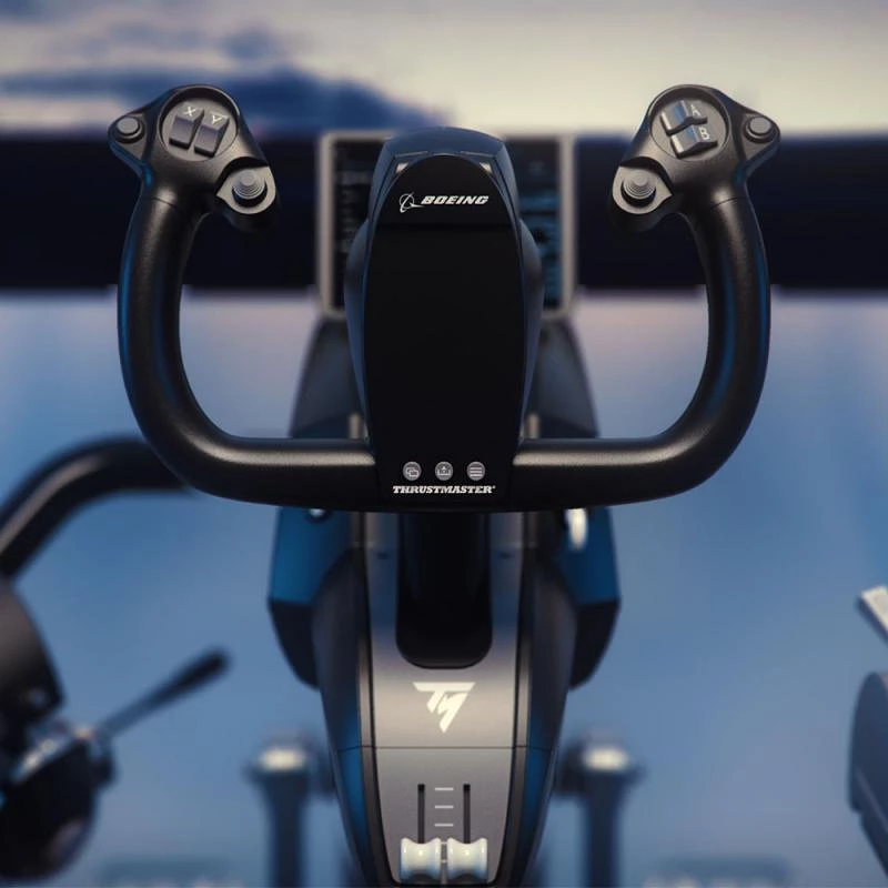 Kontrollor fluturimi Thrustmaster TCA Yoke Pack Boeing Edition, për Xbox One/Series X|S dhe PC, set