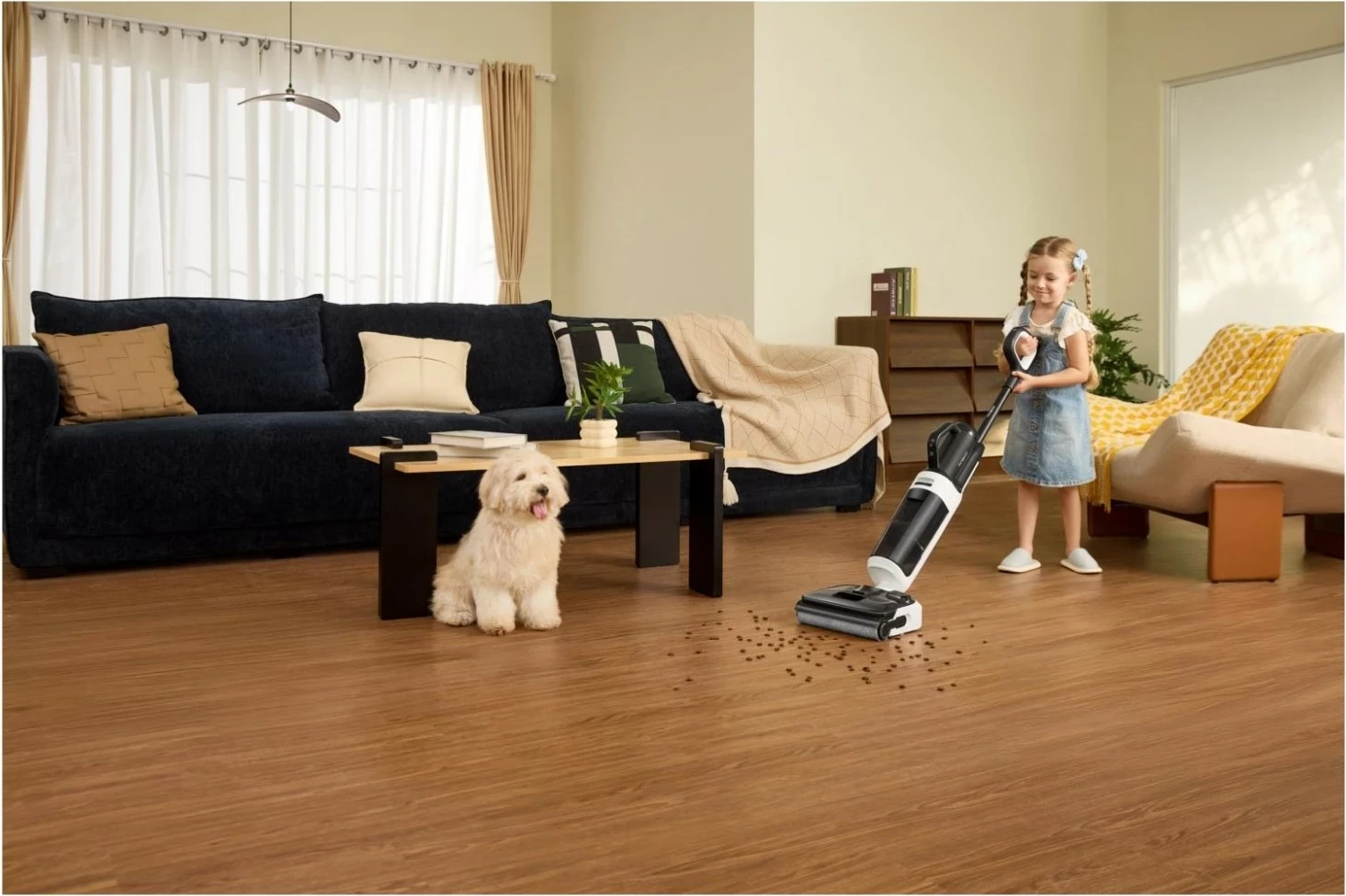 Fshesë me ujë Tineco Floor One Switch i5 Stretch, bardhë