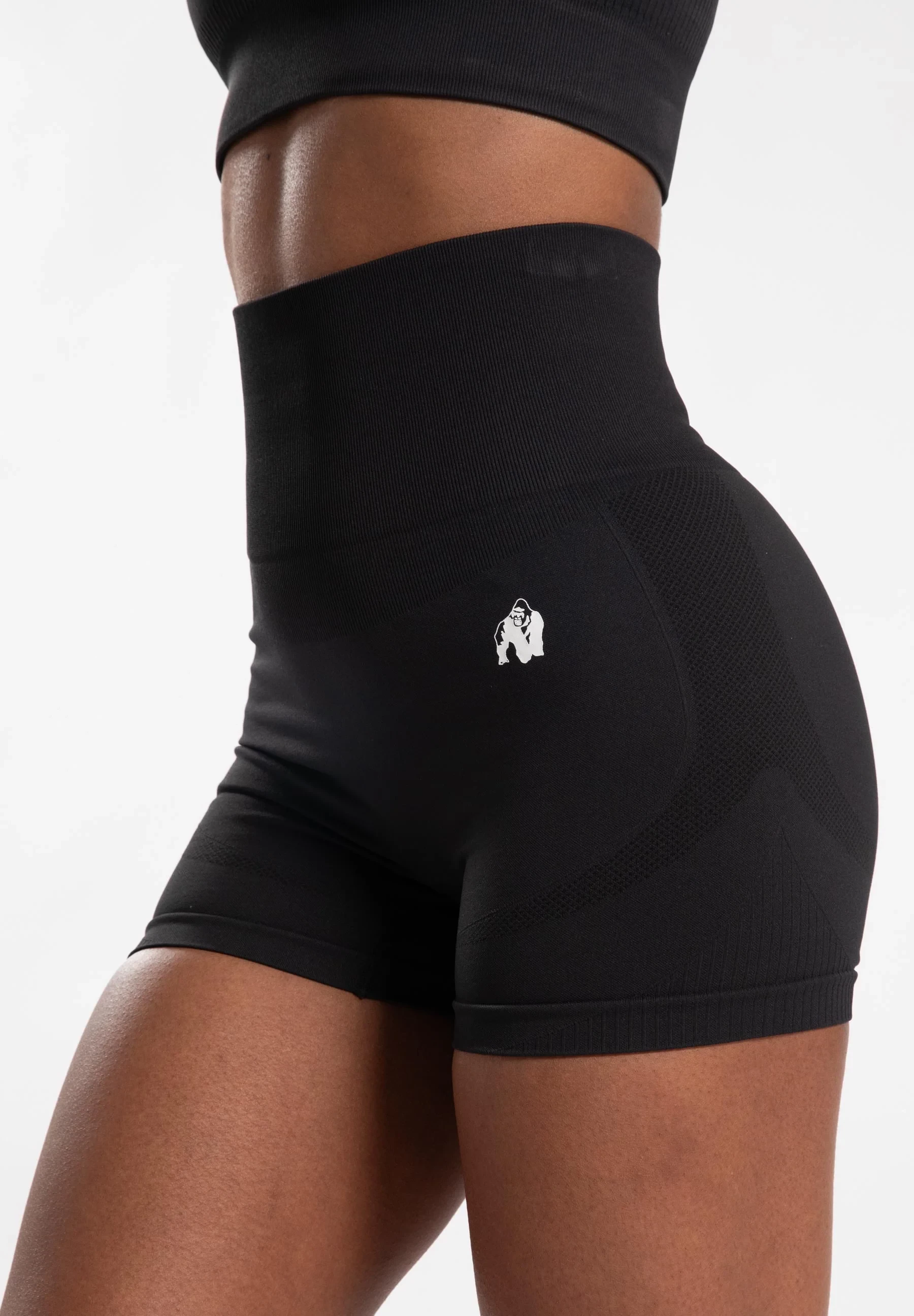 Olivia Seamless Shorts - Black [Madhësia: XS/S]
