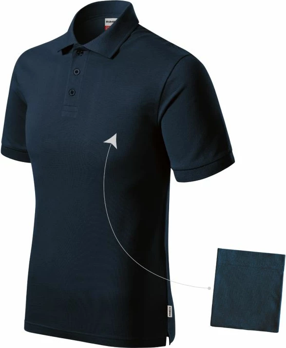 Fanellë Polo për meshkuj Rimeck, blu e errët