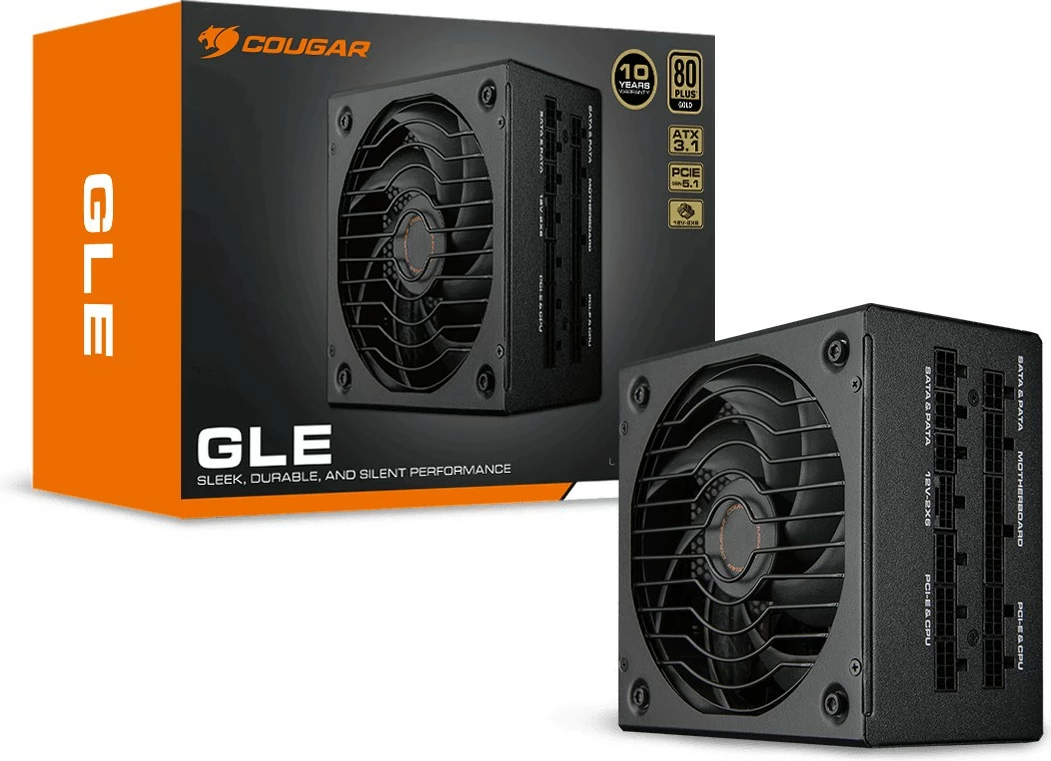 Furnizues energjie Cougar GLE 1000W, ATX3.1, 80 Plus Gold, i zi