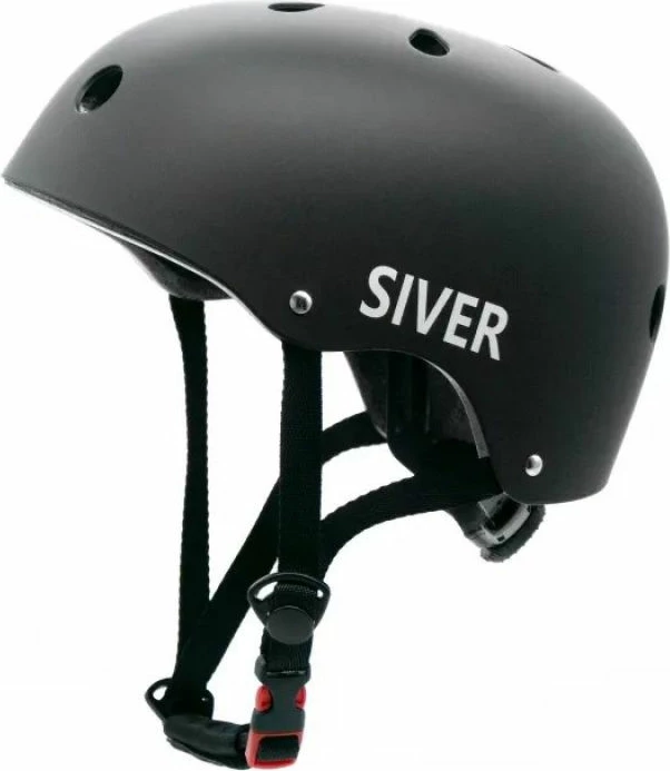Helmetë biçiklete për fëmijë Motus Siver M, e zezë