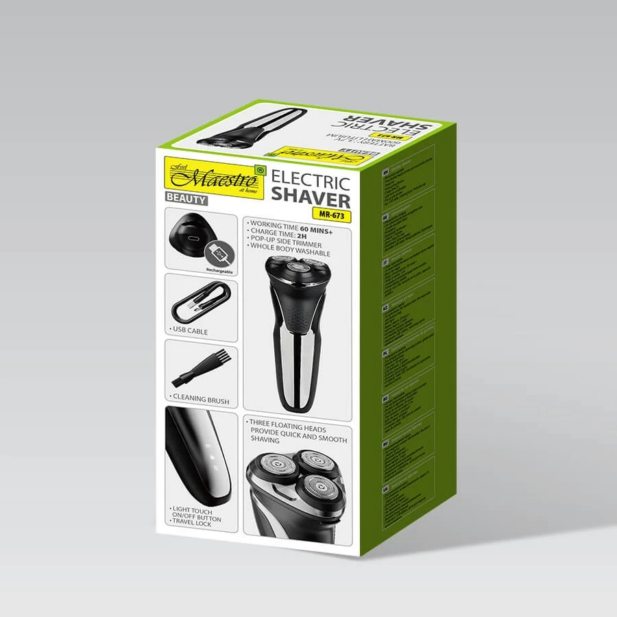 Makinë rroje Maestro MR-673, USB, e zezë
