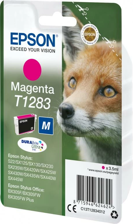 Kartush boje, Epson, T1283, 3.5 ml, magenta