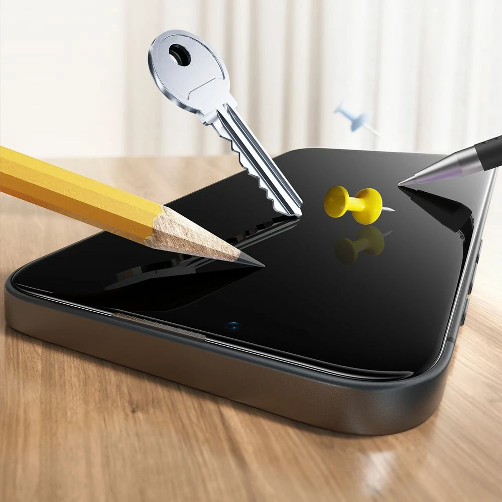 Xham mbrojtës ESR UltraFit, për iPhone 13 / 13 Pro / 14 / 16e, 2 copë