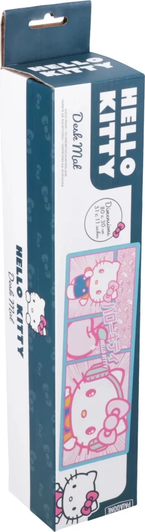 Mauspad Paladone Hello Kitty 800x300 mm, rezistent ndaj ujit, rozë