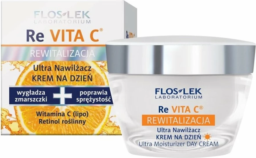 Krem fytyre për femra Floslek Revita C 40+ Ultra Hydrating 50ml