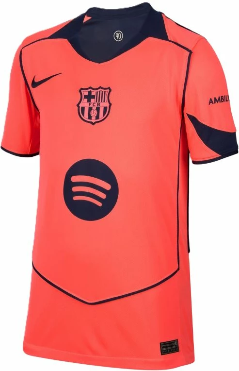 Fanellë futbolli për fëmijë Nike FC Barcelona Stadium 3rd HM4122-855