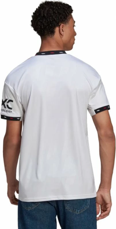 Fanellë adidas për meshkuj, Manchester United Away, e bardhë
