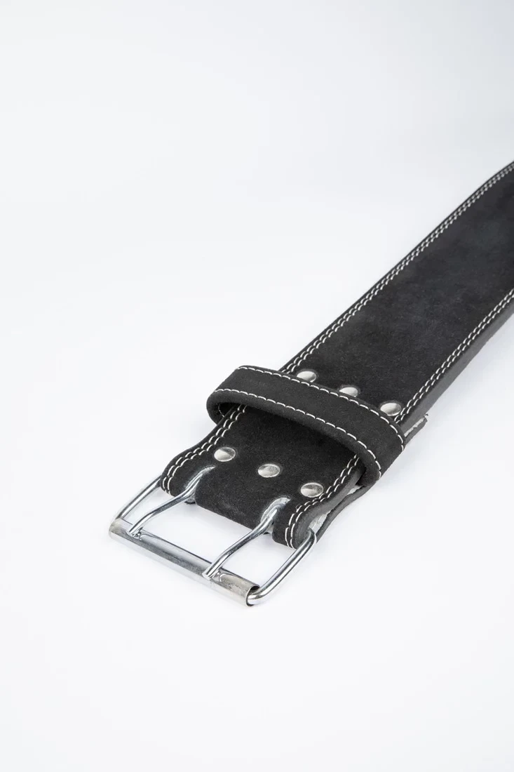 Gorilla Wear 4 Inch Leather Lifting Belt - Black [Madhësia: S/M]