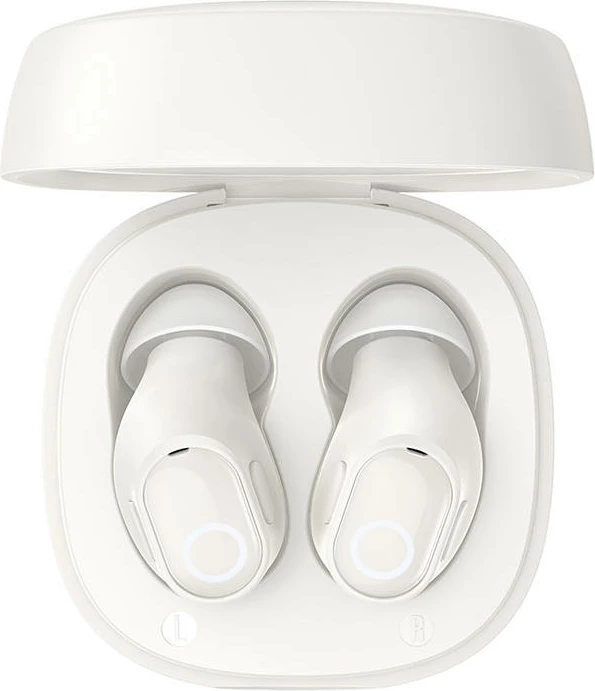 Kufje wireless Baseus Bowie WM02 TWS, Bluetooth 5.3, të bardha