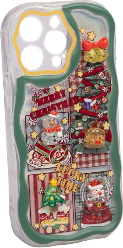 Fotroll për telefon IP13PRO TECH TIME Christmas Edition Deep Green (IP15PLUS)