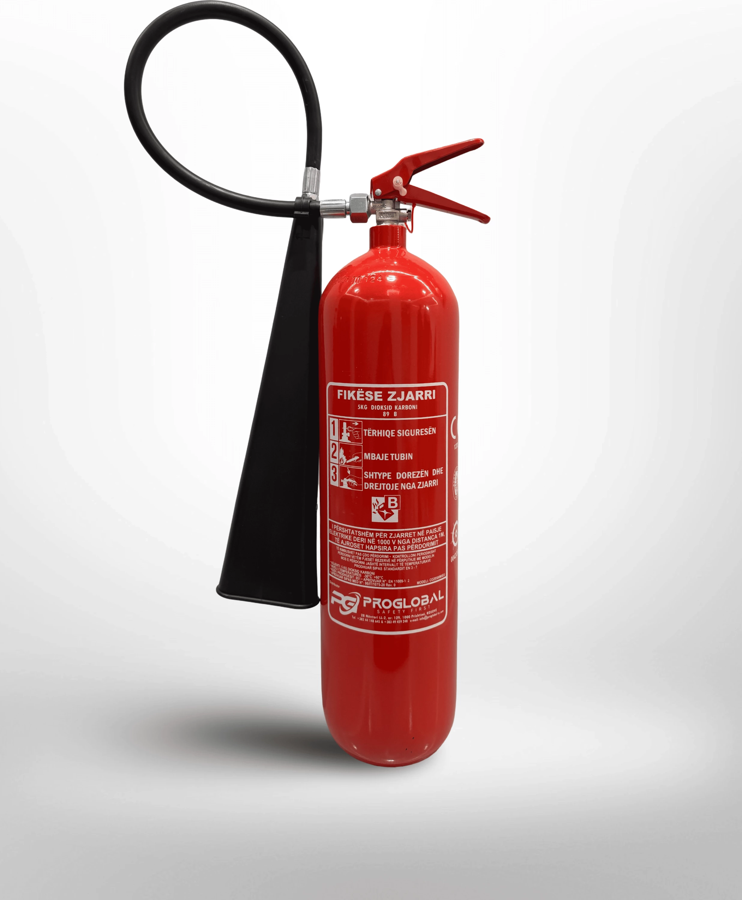 Aparat zjarrfikes me CO2, 5kg