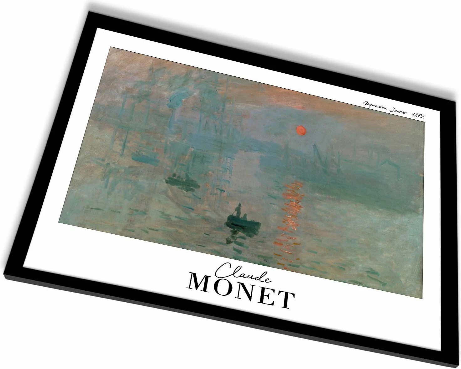 Pikturë dekorative me kornizë, Wallity, 4262SYHMONET-008, shumëngjyrëshe, 42x62cm