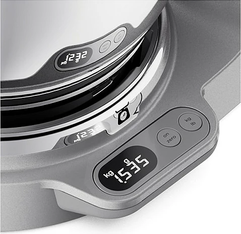 Mikser Kenwood Titanium Chef Baker XL, 1200W, inox, argjend