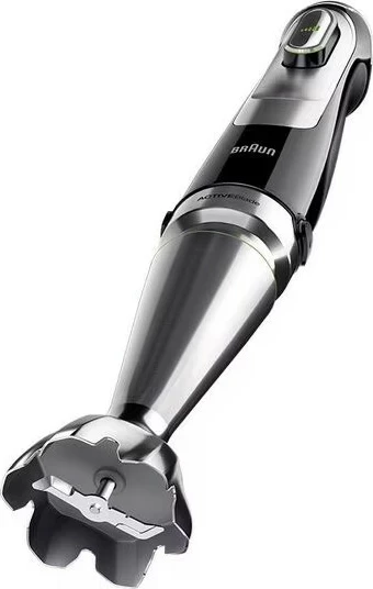 Blender dore Braun MultiQuick 9 MQ9195XLI, 1200W, zi-e argjendtë