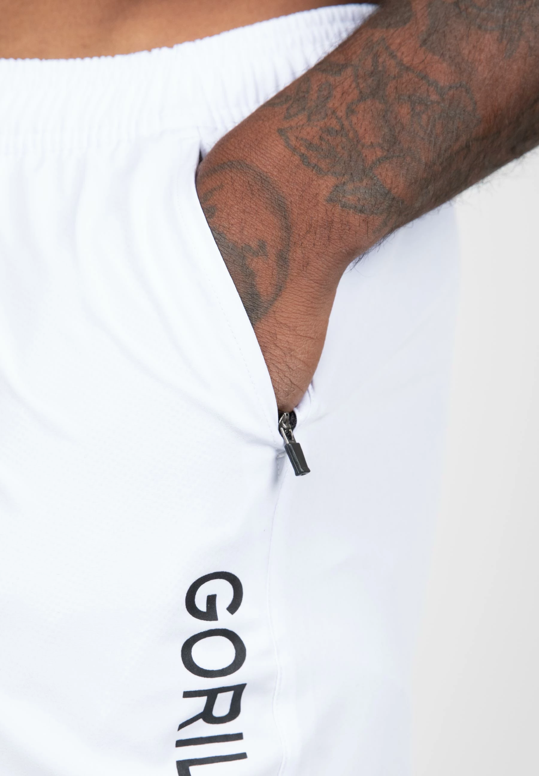 Pantallona të shkurtra Clarkson - të bardha