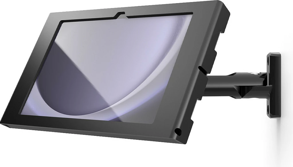 Mbajtëse muri me kasë Compulocks Apex Swing Arm, për Samsung Galaxy Tab S9/S9 FE 10.9"/11", e zezë