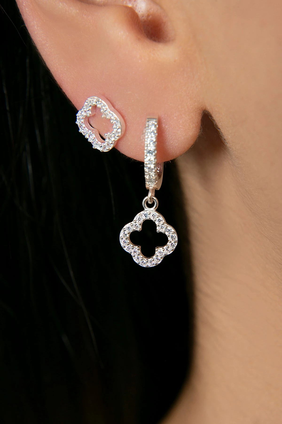 Vathë argjendi Elika Silver, FASET85008